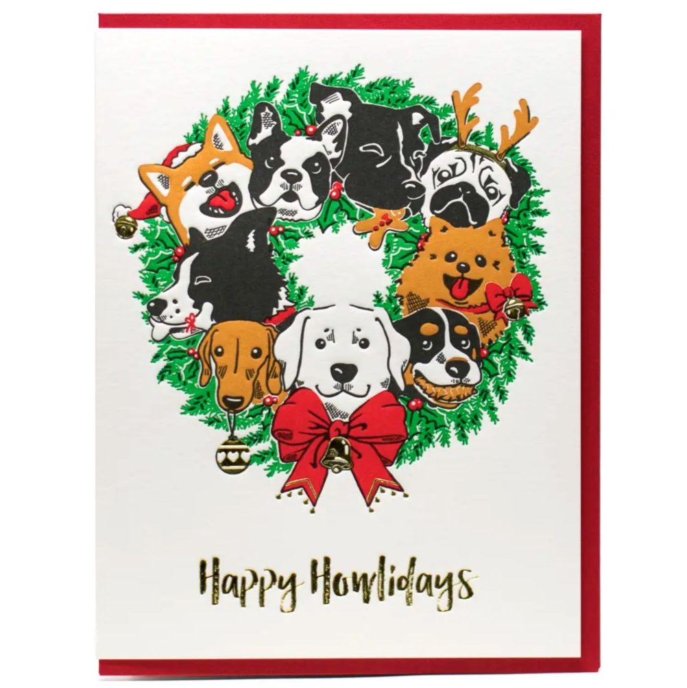 Dog Christmas Wreath